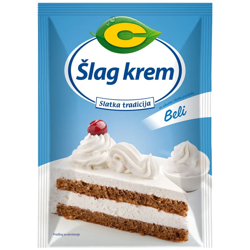 C Šlag Krem Beli 75 g