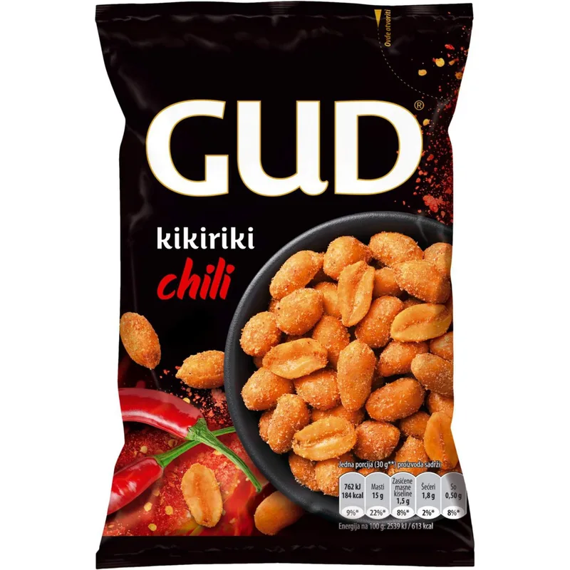 Kikiriki Przeni Cili 80gr Gud