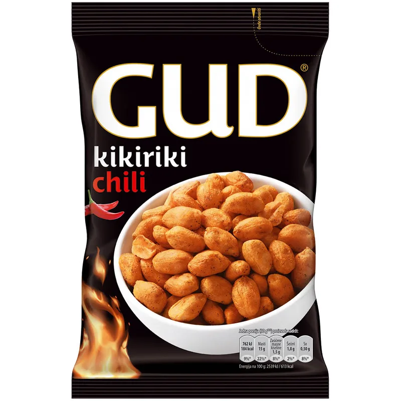 Kikiriki Prženi Chili Gud 180 g