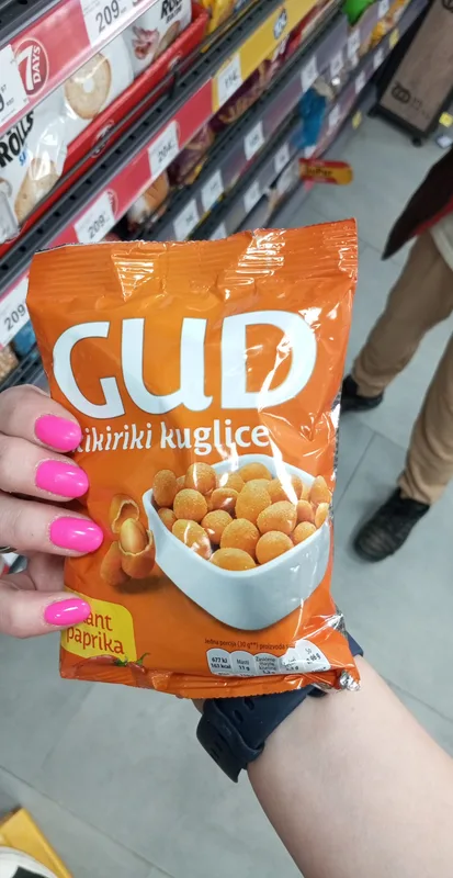 Kikiriki kuglice oblozene paprikom 95 g