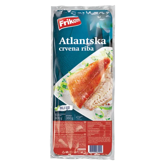 Smrznuta Atlanska Crvena Riba Filet Frikom 400 g