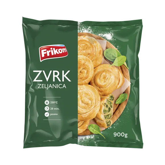 Smrznuta Pita Sa Zeljem Zvrk Frikom 900 g