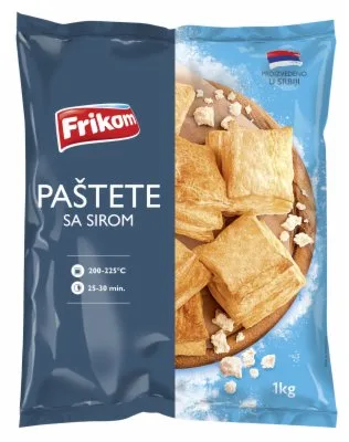 Pastete Sa Sirom 1 kg Frikom