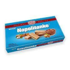 Napolitanke Nugat Waffer 400 g