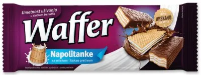 Napolitanke Mleko Sa Prelivom Waffer 145 g