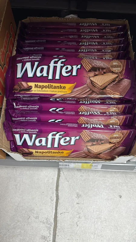 Napolitanke Čoko Sa Prelivom Waffer 145 g