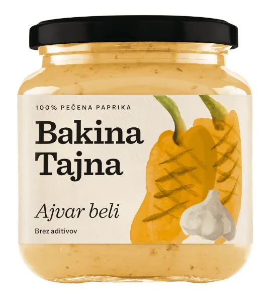 Ajvar Beli 300 g Bakina Tajna