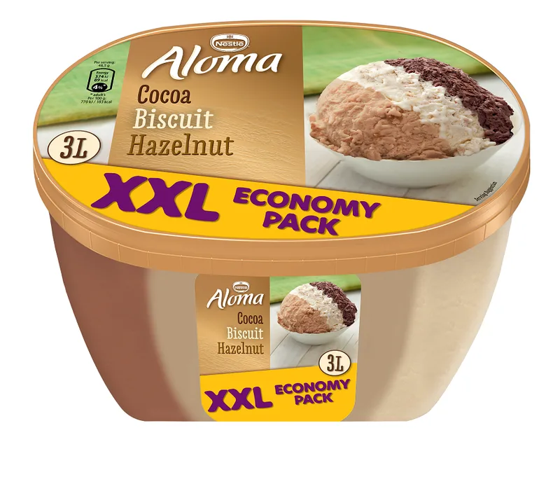 Sladoled Aloma 3in1 Choco 3 l