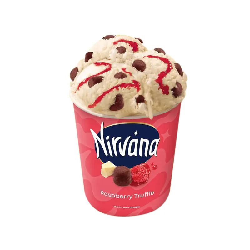 Sladoled Raspberry Truffle Nirvana 420 ml