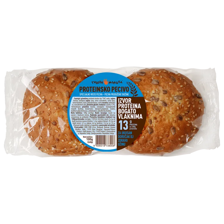 Pecivo Proteinsko 2x50 g T5m