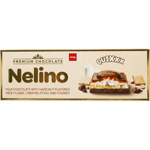 Cokolada NELINA 0270 biscuit caramel Nelly