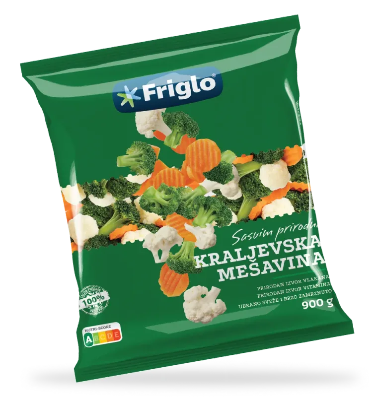 Mešavina Kraljevska Smrz 900 g Frigl