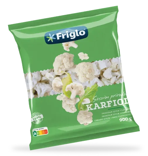 Karfiol Smrz 900 g Friglo