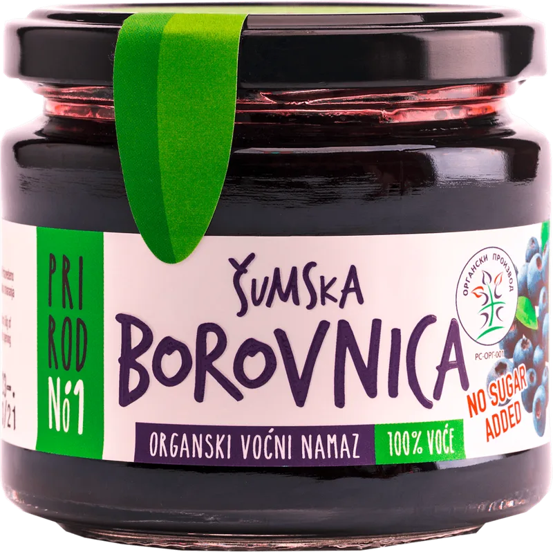 Namaz Organski Šumska Borovnica Prirodno1 200 g