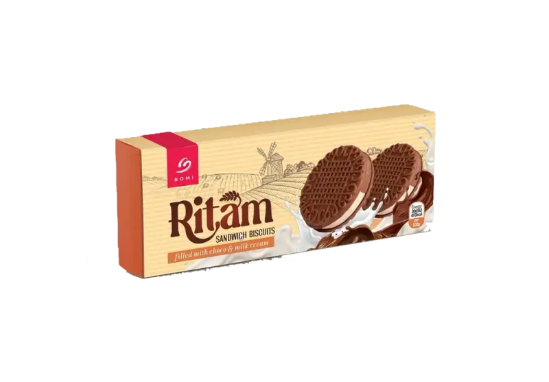 Keks Ritam Sandwich 110 g Duo Mleko&kakao