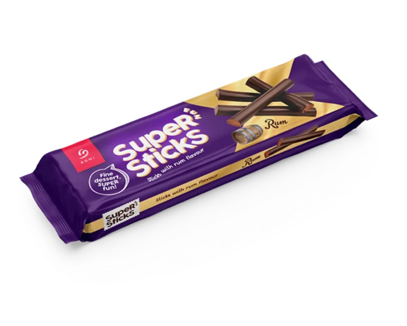 Bar Super Sticks Rum 200 g Bomi