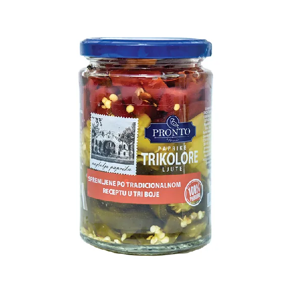 Paprike Ljute Tricolore 370 ml Pront