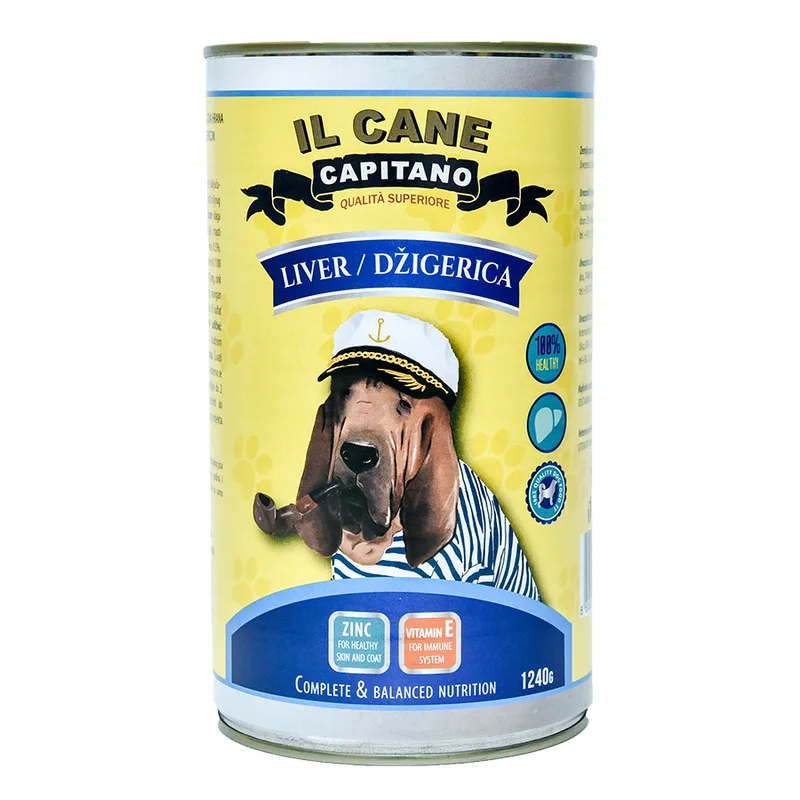 Hrana Za Pse Džigerica 1240gr Il Cane Capitano