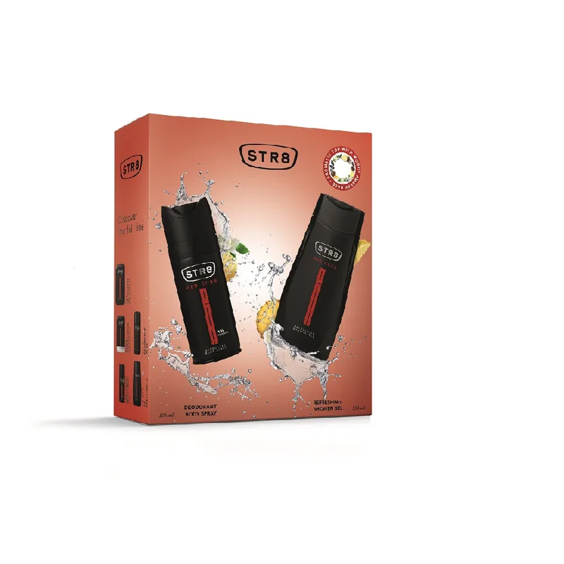 Poklon Set Str8 (Deo+sh Gel) Red Code