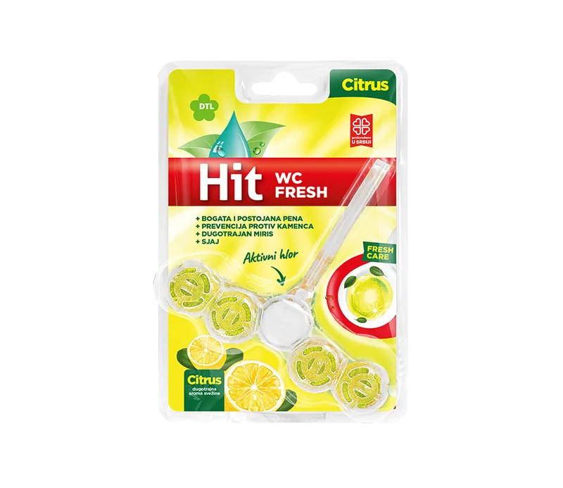 Osveživač Za WC Šolju Hit Limun 55 g