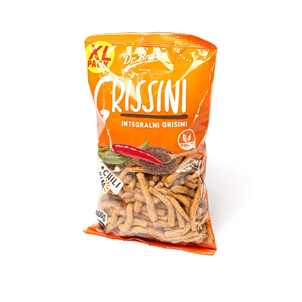 grisine integralne chili kim 400 g PRM dr brado dt