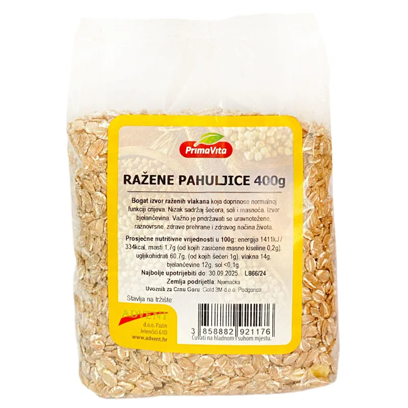 pahuljice razane 400 g PRM in sistem dtl
