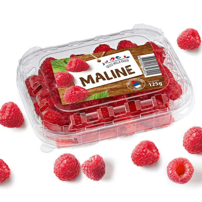 Malina Pakovana 125 g