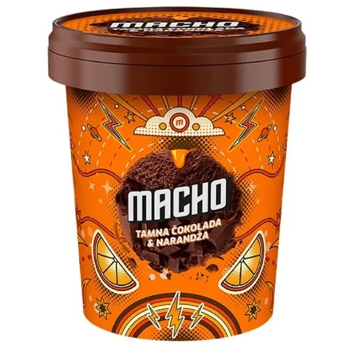 Sladoled Čaša Macho Choco Orange Frikom 370 ml