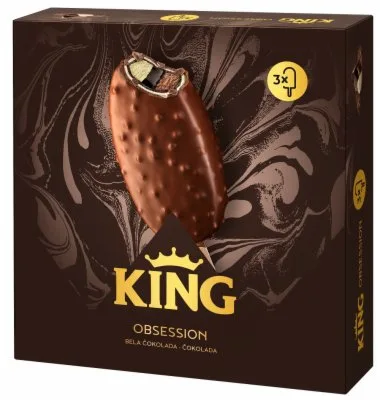 Sladoled Multipack Štapić King Obsession 300 ml