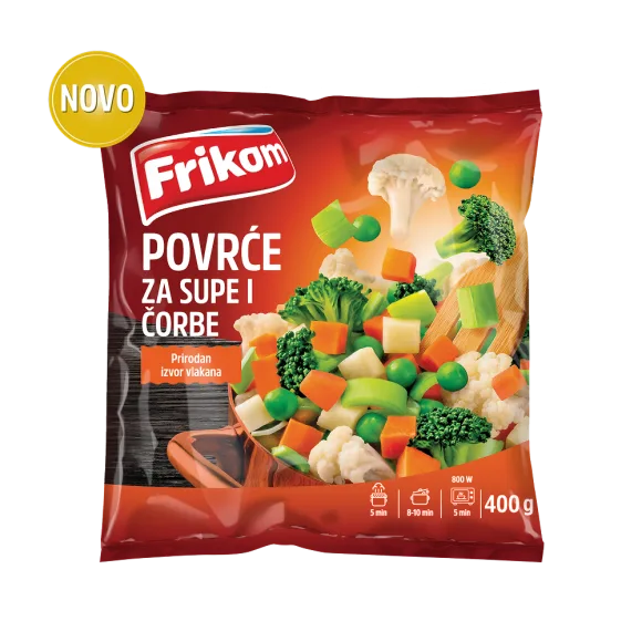 Povrće Za Supe I Čorbe 400 g Frikom