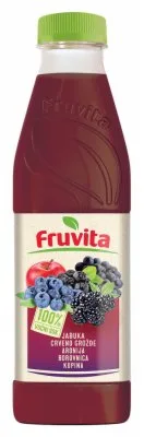 Voćni Sok Fruvita Jabuka Grožđ.aron.bor.kup. 0,75 l