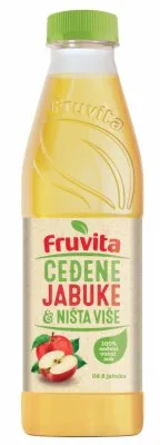 Voćni Sok Fruvita Ceđene Jabuke I Ništa Više 0,8 l