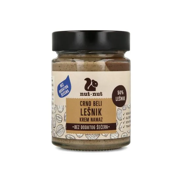 Krem Lešnik Crno Beli Bš 300 g Nut