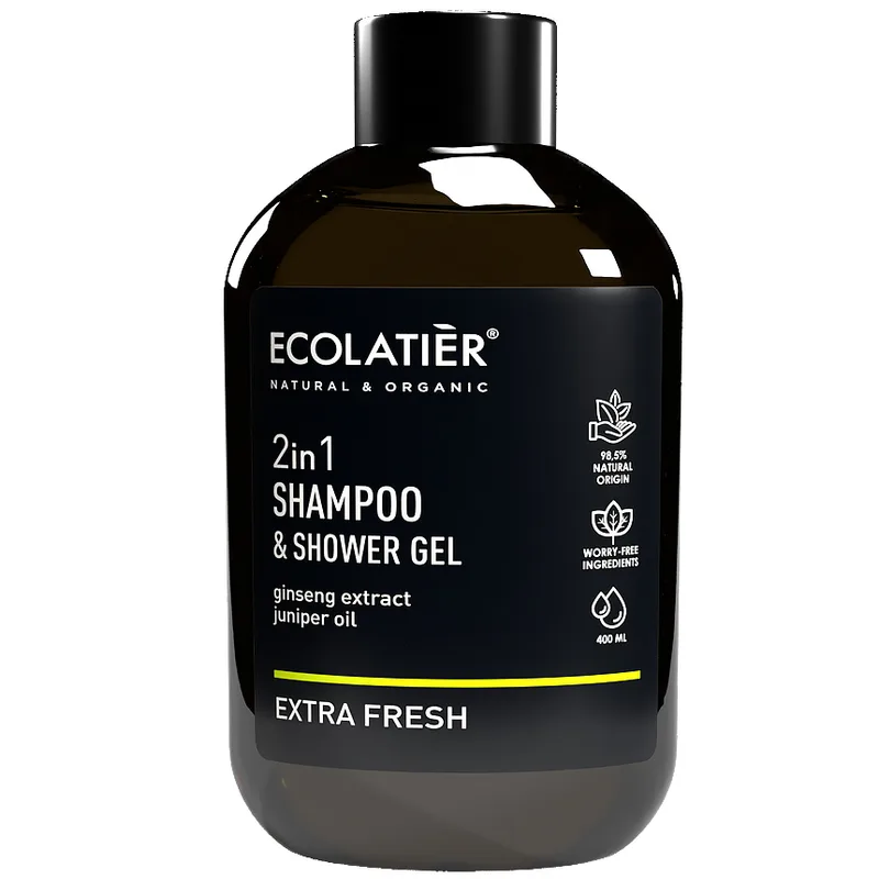 Sampon I Gel Za Tusir. 2 In 1 Extra Fresh 400 ml