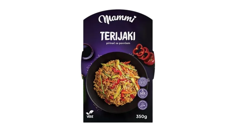 Gotovo Jelo Terijaki Pirinač Mammi 350 g