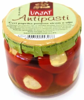 Paprike Čeri Sa Sirom 370 g Vajat