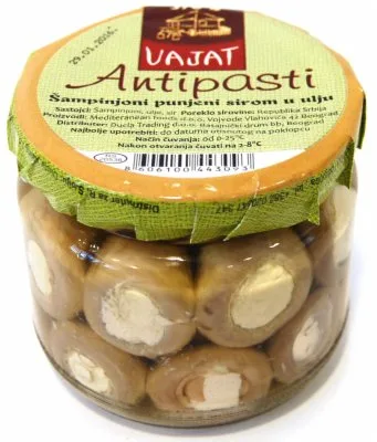 Šampinjoni Sa Sirom 370 g Vajat