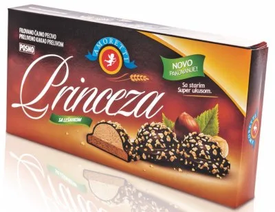 Keks Lešnik Princeza Amoretti 150 g
