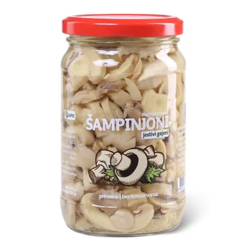 Šampinjoni Rezani 370gr Moć Prirode