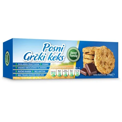 Keks Posni Grčki 200gr Sweet Family