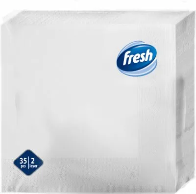 Salvete 2 sloja Bele 33x33 Fresh 35/1