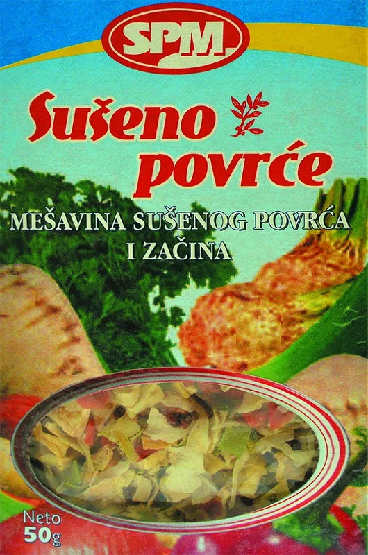 Sušeno Povrće Spm 50 g 019140