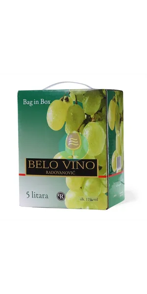 Vino 5 l Šumadijsko Belo Podrum Radovanovic