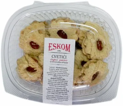 Kolači Cvetići Čajno Pecivo Eskom 350 g