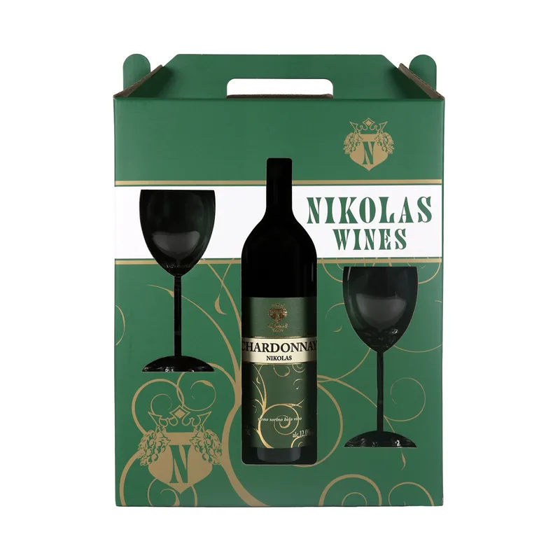 Vino belo 0750 + 2 case Nikolas Trade