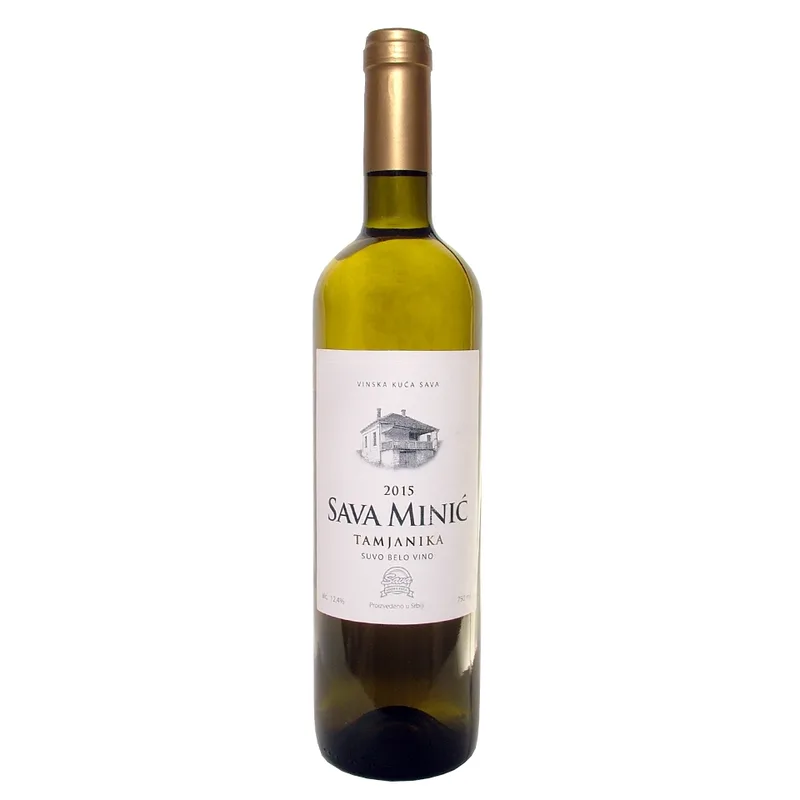 Vino belo Tamjanika Minic 0,75 l
