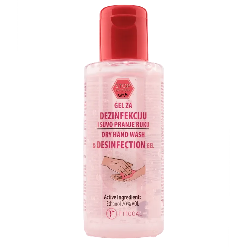 Gel za dezinfekciju ruku 70% al. 70 ml Hemigal