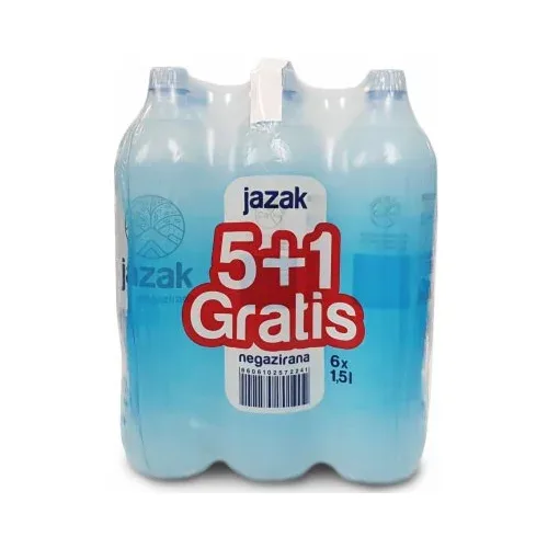 Voda Negazirana Jazak Family Pack 6x1,5 l