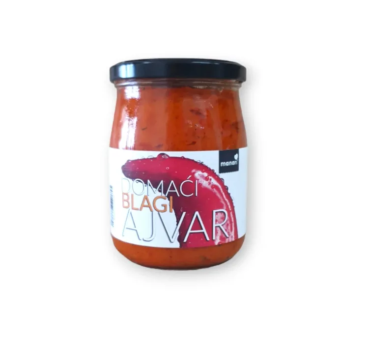 Ajvar Domaći Blagi 550 Gr Manari