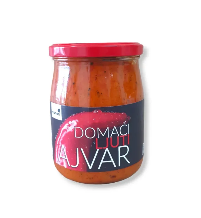 Ajvar Domaći Ljuti 550 g Manari
